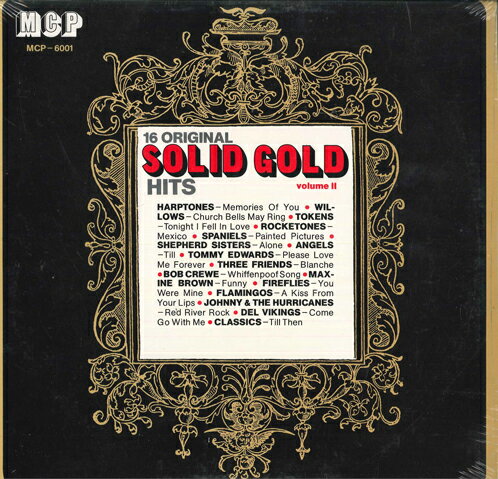 【新品】米LP Various 16 Original Solid Gold Hits, Volume II MCP6001 MCP /00260 【新品】米LP Various 16 Original Solid Gold Hits, Volume II MCP6001 MCP /00260