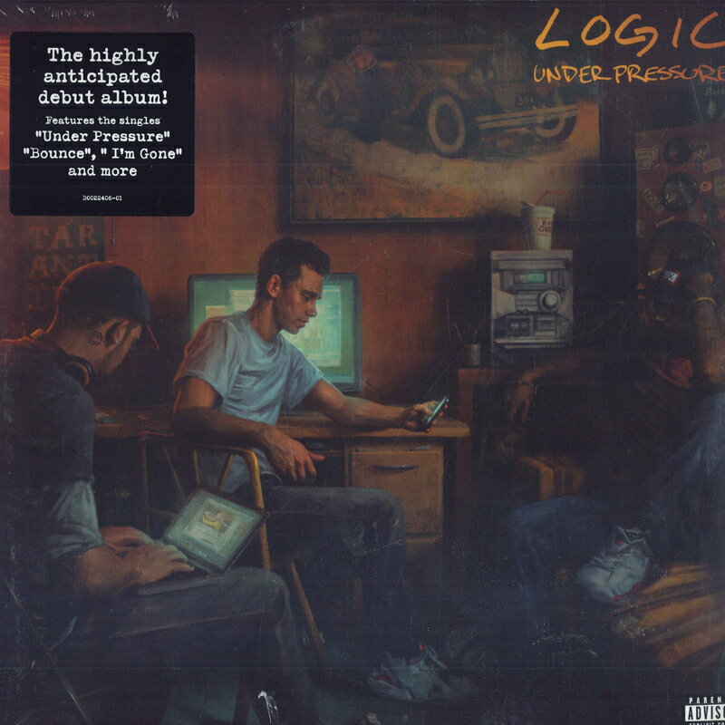 【新品】米2LP Logic Under Pressure B002240601 Def Jam Recordings, /00520
