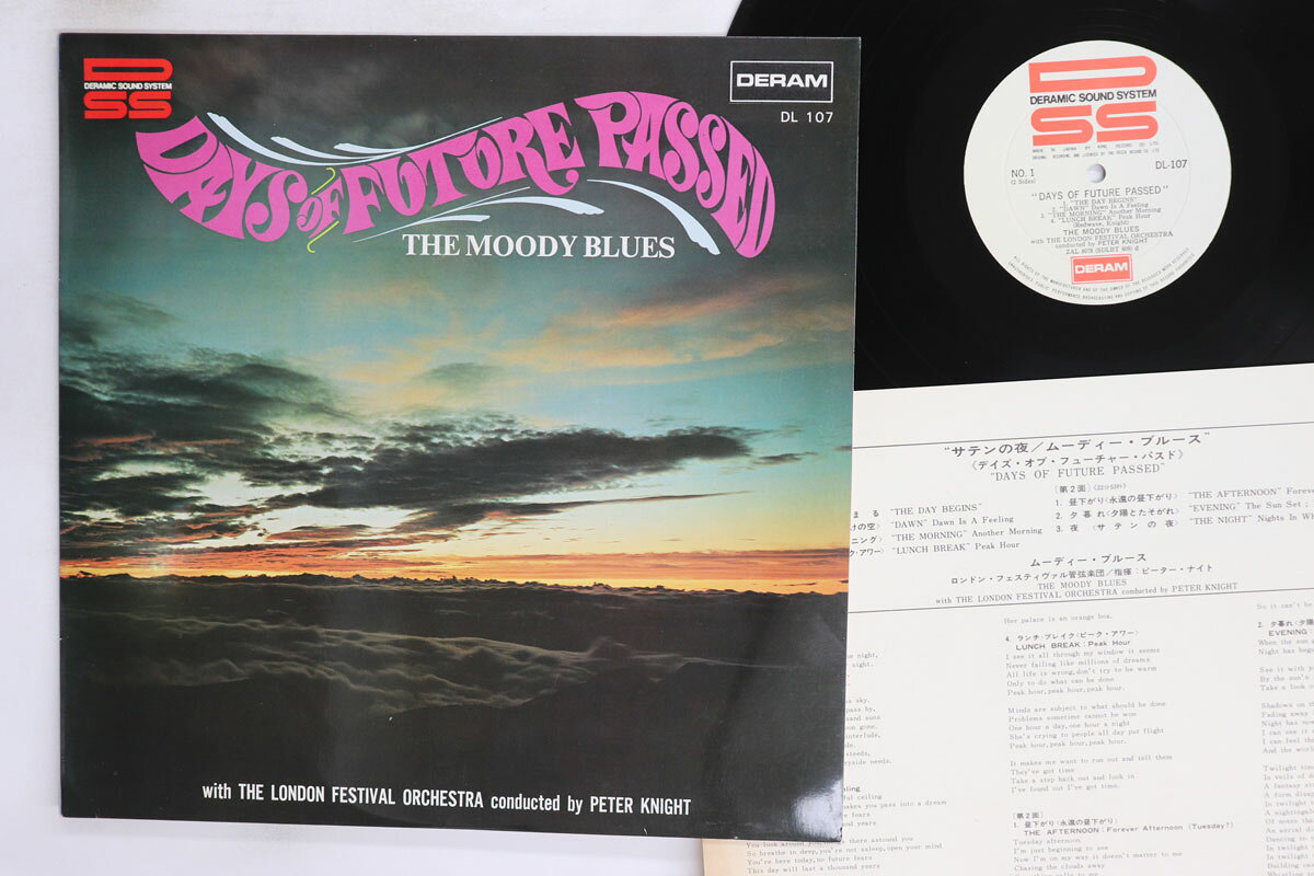 LP Moody Blues Days Of Future Passed DL107 DERAM /00260