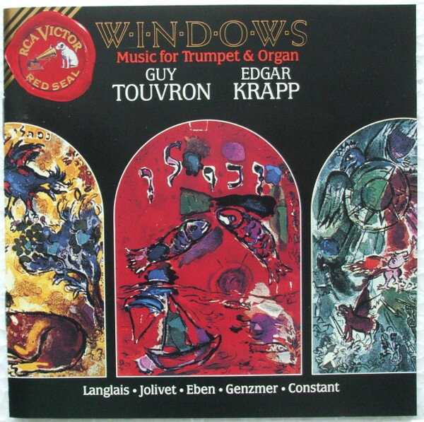 【中古】米CD Guy Touvron, Edgar Krapp Windows / Works For Trumpet &amp; Organ 6118625 RCA Victor..
