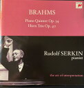 【中古】オーストリアCD Brahms, Rudolf Serkin Piano Quintet Op.34 / Horn Trio Op.40 5164972...