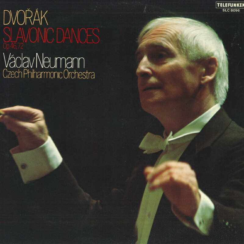 【中古】LP ヴァッツラフ・ノイマン, チェコ・フィルハーモニー管弦楽団 ドヴォルザーク　スラブ舞曲　全曲 SLC8096 TELEFUNKEN /00260