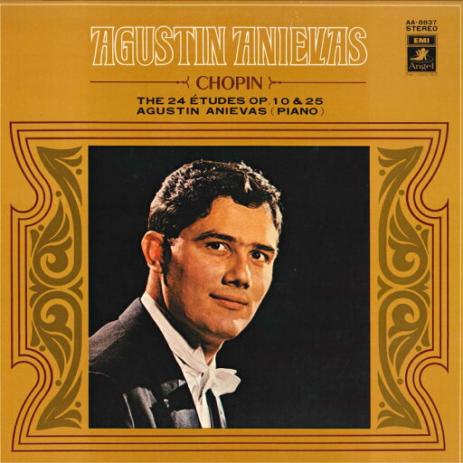 【中古】LP アグスティン・アニエヴァス ショパン: 練習曲集 作品10, 作品25 AA8837 ANGEL /00400 【中古】LP アグスティン・アニエヴァス ショパン: 練習曲集 作品10, 作品25 AA8837 ANGEL /00400