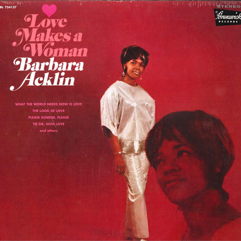 【新品】米LP Barbara Acklin Love Makes A Woman BL754137 Brunswick /00260