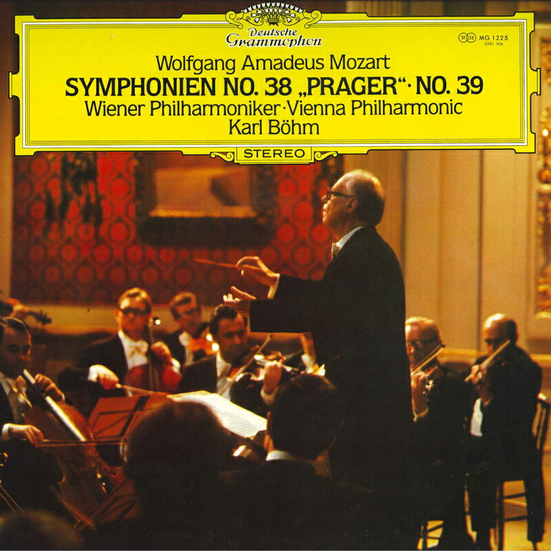 【中古】LP Woifgang Amadeus Mozart Karl Bohm Wiener MG1225 DEUTSCHE Japan Vinyl /00260