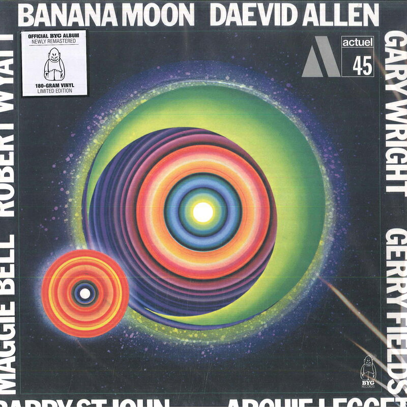 LP Daevid Allen Banana Moon BYG529345 BYG 未開封 /00400