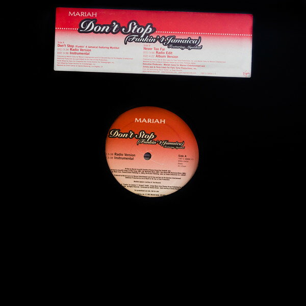 12” Mariah Dont Stop (Funkin 4 Jamaica) SPRO16454 プロモ /00250