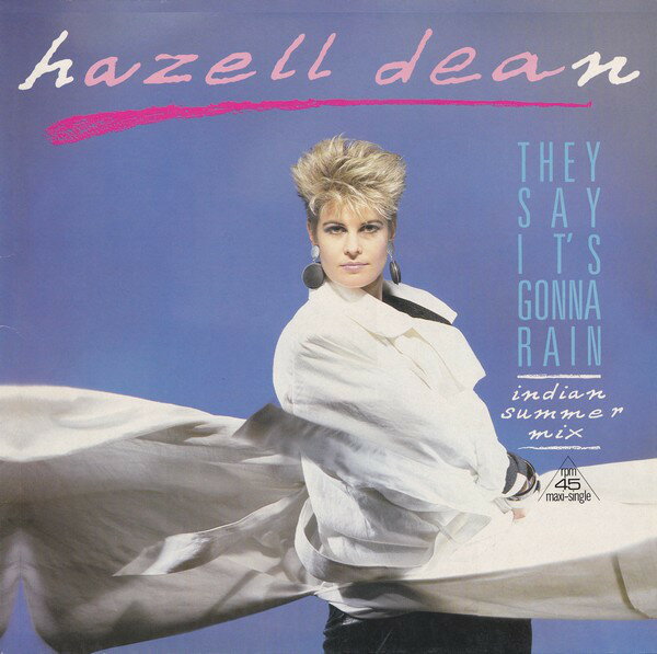 【中古】欧12” Hazell Dean They Say Its Gonna Rain (Indian Summer Mix) 1CK0602008266 Parlophone, EMI /00250