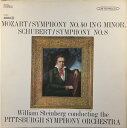 【中古】米LP William Steinberg, Pittsburgh Mozart: Symphony No. 40 / Schubert: Sympho...