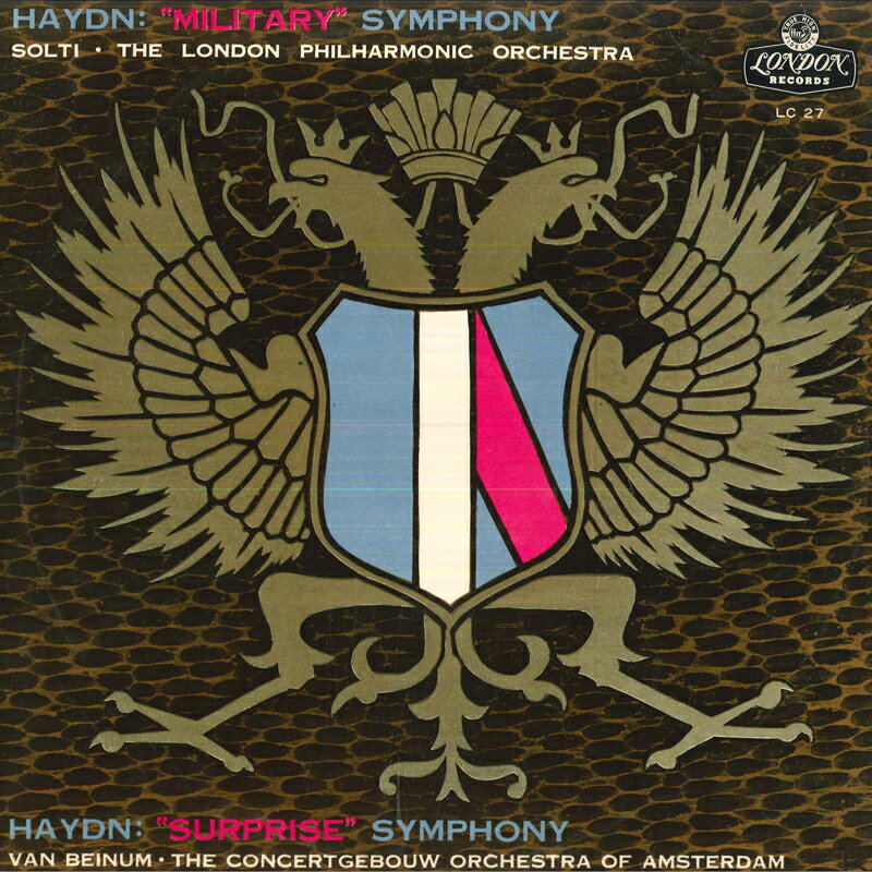 【中古】LP ギョルグ ショルティ指揮/ロンド ハイドン/交響曲第100番ト長調<軍隊>,第94番 ト長調<驚 LC27 KING /00260