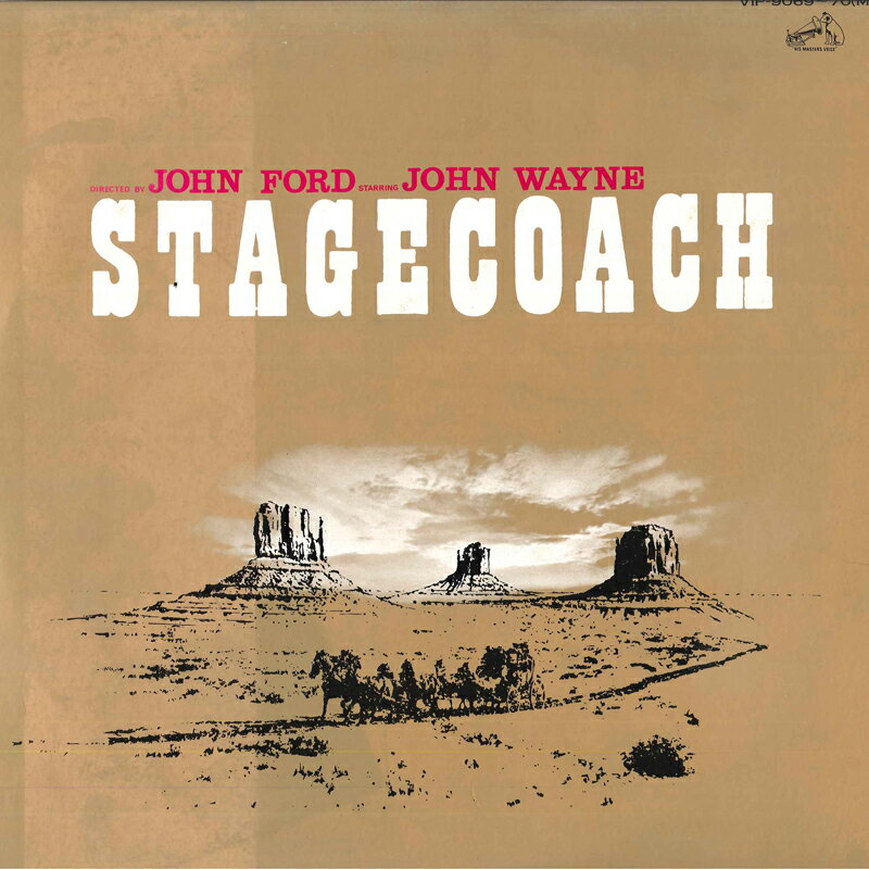 【中古】2LP Ost, John Ford 駅馬車 Stagecoach VIP906970 VICTOR /00500