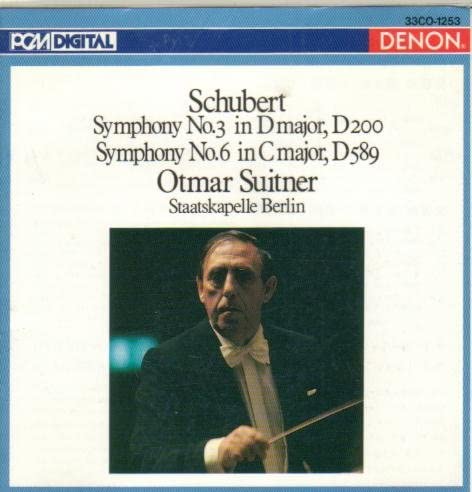 Mozart - 【中古】CD ベルリン・シュターツカペレ, シ シューベルト:交響曲第3&6番 33CO1253 Denon /00110