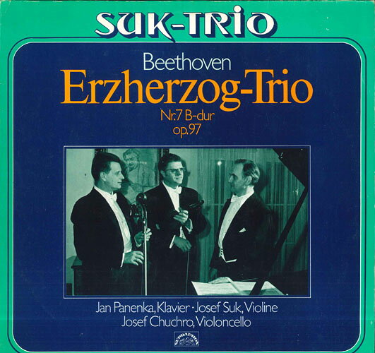 LP スーク・トリオ - ヤン・パネン ベートーヴェン 三重奏曲 第7番 変ロ長調, 作品97 大公 28375KK SUPRAPHON EURODISC /00260