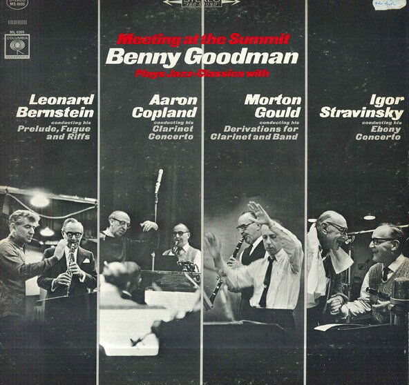 【中古】LP ベニー・グッドマン, レナード・ バーンスタイン 前奏曲, フーガとリフ / コープランド MS6805 COLUMBIA MASTERWORKS /00260 recordcity-10934902 レコードシティ 楽天市場店 パッケージ画像