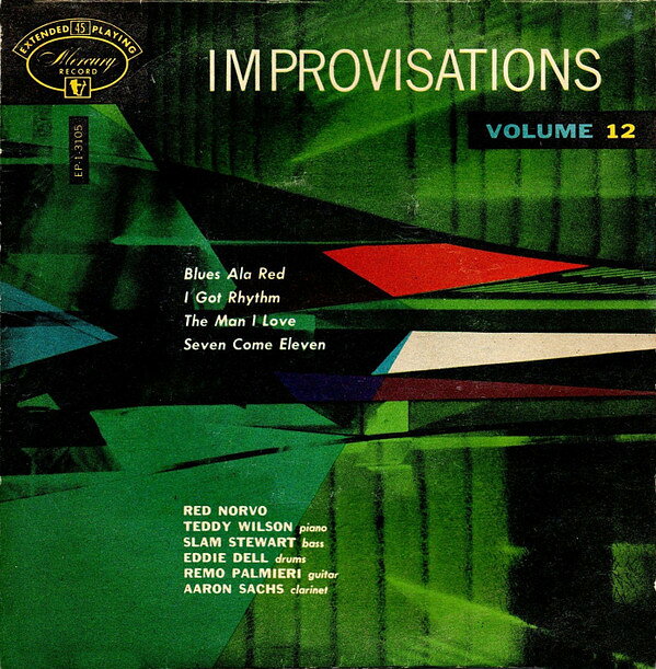 7” Red Norvo Sextet Improvisations Volume 12 EP13105 Mercury /00080