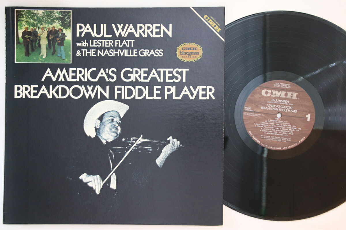 ����š���LP Paul Warren, Lester Flatt & Th Americas Greatest Breakdown Fiddle Player...