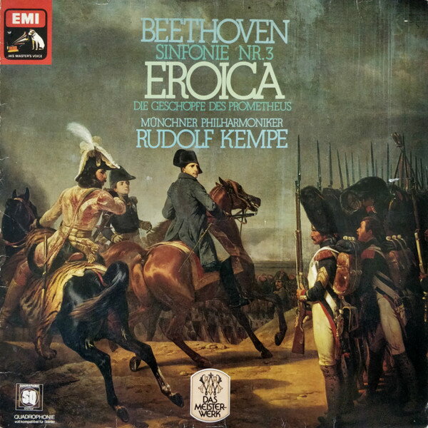 【中古】独LP Ludwig van Beethoven - Munchne Sinfonie Nr. 3 Eroica / Die Geschopfe Des Prometheu C03702507 EMI /00260