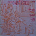 【中古】ハンガリーLP Georg Philipp Telemann, Laszlo Suite In A Minor / Concerto In F Major SLPX12119 Hungaroton /00260
