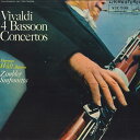 【中古】LP Sherman Walt, Zimbler Sinfonie ヴィヴァルディ : バスーン協奏曲集 SHP2198 VICTOR /00260