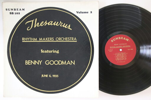 【中古】米LP Rhythm Makers Orchestra, Benny Thesaurus - Volume 2 SB102 SUNBEAM /00260 【中古】米LP Rhythm Makers Orchestra, Benny Thesaurus - Volume 2 SB102 SUNBEAM /00260