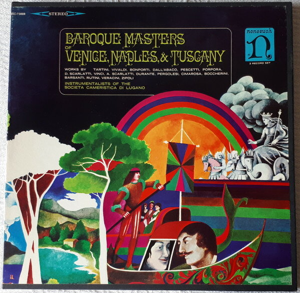 【中古】米3LP Societa Cameristica Di Lugano Baroque Masters of Venice, Naples & Tusca...