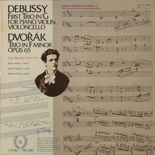 【中古】米LP Claude Debussy, Antonin Dvo?ak First Trio In G For Piano, Violin, Violoncello / Tr LR127 LAUREL /00260 【中古】米LP Claude Debussy, Antonin Dvo?ak First Trio In G For Piano, Violin, Violoncello / Tr LR127 LAUREL /00260