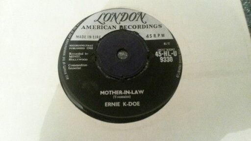 【中古】英7” Ernie K-Doe Mother-in-law / Wanted $10,000.00 Reward 45HLU9330 London Records, Lond /00080 【中古】英7” Ernie K-Doe Mother-in-law / Wanted $10,000.00 Reward 45HLU9330 London Records, Lond /00080