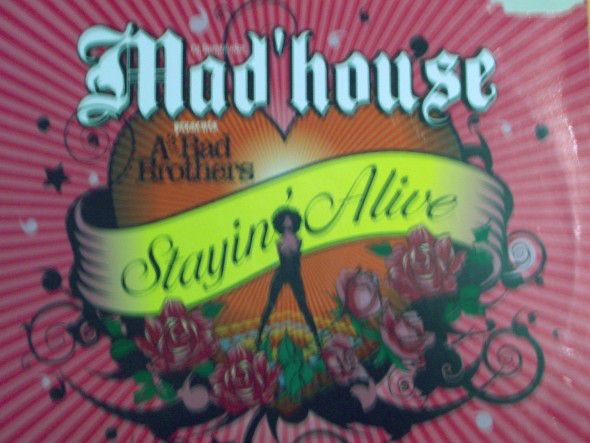 【中古】仏12” Madhouse, A?, Bad Brothers Stayin Alive DBS001 Doo Beat Shoo Record /00250