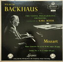 【中古】米LP Wilhelm Backhaus, Wiener Philh Piano Concerto No. 27 In B Flat Major (K.595) ・ So CM9140 London Records /00260