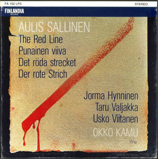 【中古】4LP Aulis Sallinen - Okko Kamu, Jo The Red Line FA102 Finlandia Records /00780 【中古】4LP Aulis Sallinen - Okko Kamu, Jo The Red Line FA102 Finlandia Records /00780