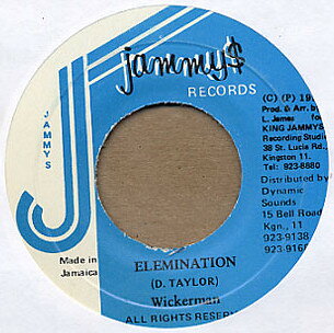 7” Wickerman Elimination none Jammys Records /00080