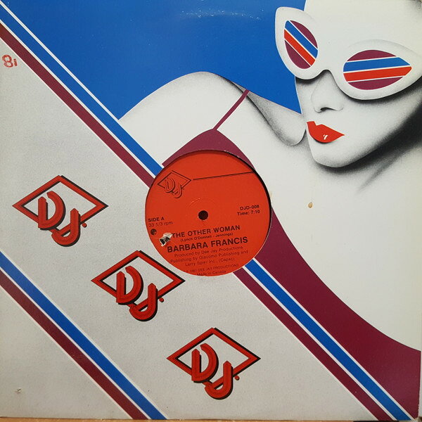 ・アーティスト Barbara Francis ・タイトル The Other Woman ・レーベル・型番 DJ DJD008 ・フォーマット 12インチレコード ・コンディション(盤) 良い (VG+) ・コンディション(ジャケット) プレインカバー（元ジャケット／カバー無し） ・コンディション(帯) オビなし ・特記事項 サンプル画像です。実際の商品の画像ではありません 商品写真はバーコード/カタログ番号に対応したサンプル画像ですので、お送りする商品の画像ではありません。帯やライナーなどの付属品は、特記事項に記載されている場合のみ含まれます。プロモやカラーレコードなどの仕様についても、該当する場合のみ特記事項に記載しています。 【ご購入前に必ずご確認ください】 ・本店サイト(www.recordcity.jp)とは価格、送料が違います ・本店サイト、その他支店のオーダーとは同梱発送できません ・注文確定後に別の注文を頂いた場合、注文同士の同梱は致しかねます。 ・別倉庫から発送しているため、店頭受け渡しは対応しておりません ・一部商品は他の通販サイトでも販売しているため、ご注文のタイミングによっては商品のご用意ができない場合がございます。 ・土日祝日はお休みです 金曜・祝前日9時以降のご連絡またはご入金は、返答または発送が週明け・祝日明けに順次対応となります。 ・ご購入後のキャンセル不可 ご購入後のキャンセルはいかなる理由においてもお受けできません。ご了承の上、ご購入くださいませ。 ・日本郵便(ゆうパック/ゆうメール)によるお届けになります。 ・中古品であることをご理解ください 当ストアでは中古商品を主に販売しております。中古品であることをご理解の上ご購入ください。また、一部商品はRecordCityオンラインストアで試聴可能です。 ・返品について お客様のご都合による返品は一切承っておりません。 表記の内容と実際の商品に相違がある場合、また針飛び等で返品・返金をご希望される場合は、商品の到着後1週間以内にご連絡ください。商品の返送をこちらで確認後、キャンセル・返金を行います。 コンディションVG以下の商品は返品できません。プレイに影響のない表面のこすれ傷、プレス起因のノイズ盤は返品の対象外です。 【コンディション表記】 ・ほぼ新品(M-)(Like New) 完全な新品。未使用。当店ではほぼ使用しません ・非常に良い(EX)(Excellent) 中古盤として美品な状態。わずかな経年を感じるものの傷みを感じさせない、当店基準で最高の状態 ・良い(VG+)(Very Good Plus) 丁寧に扱われた中古品で、軽い使用感がみられる。 ・可(VG)(Acceptable) 使い込まれた中古品で、「良い」よりもさらに使用感がみられる。 ・悪い(VG-)(Bad) 状態が悪いアイテム。使用の保障はなく、再生不可、針飛び、目立つノイズがあるかもしれない。状態によるクレーム不可。返品不可。 ・非常に悪い(G)(Very Bad) 「悪い」よりさらに状態が悪いアイテム。使用の保障はなく、再生不可、針飛び、目立つノイズがあるかもしれない。状態によるクレーム不可。返品不可。 ・ジャンク(Fair)(Junk/Fair) 割れている、反っている、水ダメージがある、カビ、ジャケットが分離している、ひどい書き込み、ひどい擦れなど最低の状態。使用の保障はなく、再生不可、針飛び、目立つノイズがあるかもしれない。状態によるクレーム不可。返品不可。 ・ジャンク(Poor)(Junk/Poor) 割れている、反っている、水ダメージがある、カビ、ジャケットが分離している、ひどい書き込み、ひどい擦れなど最低の状態。使用の保障はなく、再生不可、針飛び、目立つノイズがあるかもしれない。状態によるクレーム不可。返品不可。
