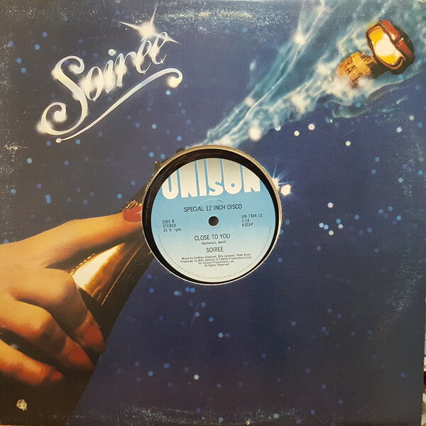 Artist Name: W - 【中古】12” Soiree You Keep Me Hangin On UN790412 Unison /00250
