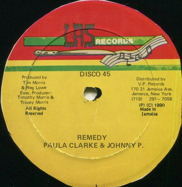 12” Paula Clarke,Johnny P Remedy LAS02 /00250