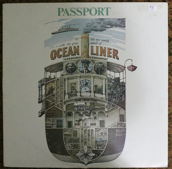 Artist Name: J - 【中古】LP Passport Oceanliner XSD19265 Atlantic /00260