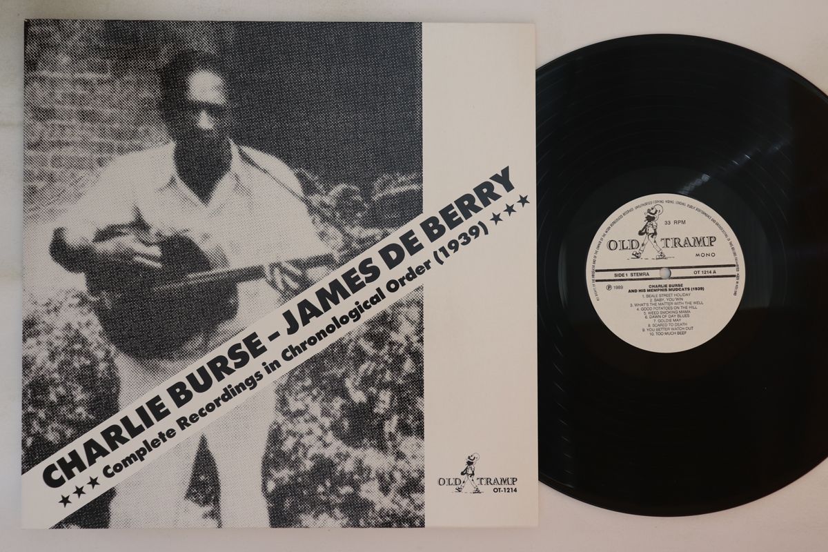 蘭LP Charlie Burse, James De Berry Complete Recordings In Chronological Order (1939) OT1214 OLD TRAMP /00260