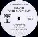 【中古】12” Makaveli White Manz World / Me And My Girlfriend INT8P6253 Death Row Rec...