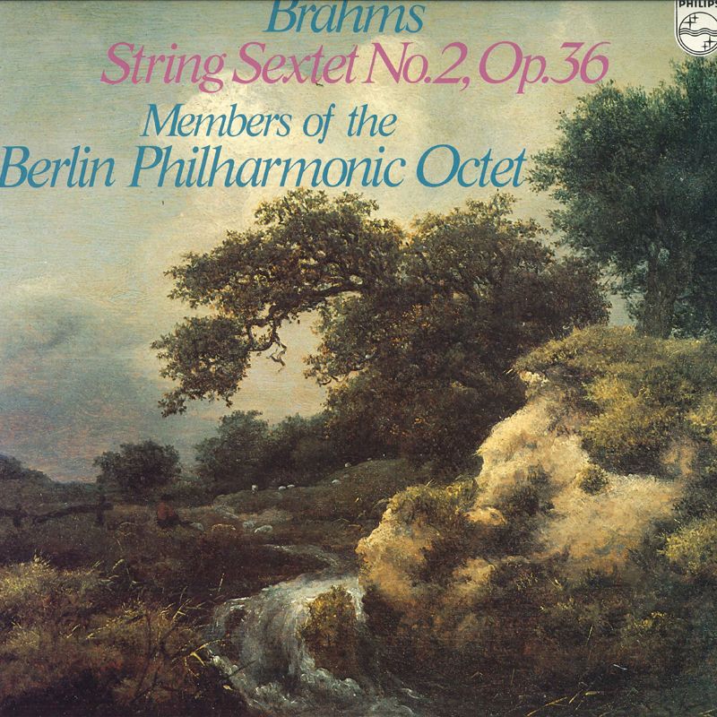 【中古】LP Berlin Philharmonic Octet Brahms String Sextet No.2, Op.36 X8643 PHILIPS /00260