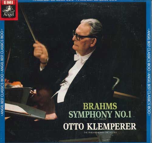 【中古】LP Otto Klemperer, Philharmonia O ブラームス: 交響曲第1番 EAC55059 ANGEL /00260