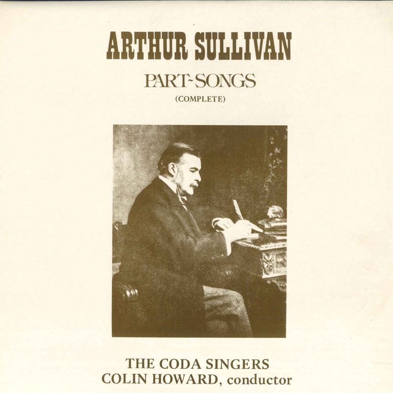 【中古】米LP Coda Singers, Colin Howard Sullivan - Part Songs SRRE179 RARE RECORDED EDITI /00260