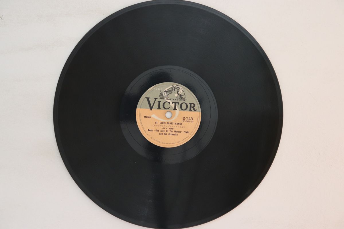 【中古】78RPM/SP Perez Prado And His Orchestra St. Louis Blues Mambo S143 VICTOR Japan /00500