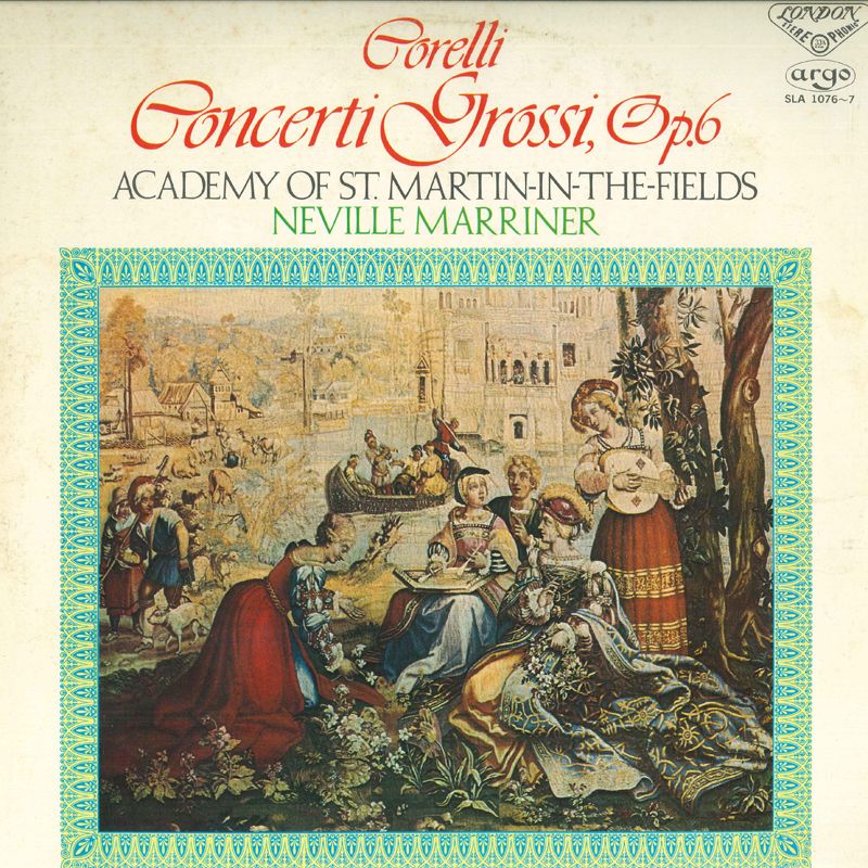 【中古】2LP ネヴィル・マリナー, アカデミー コレルリ : 合奏協奏曲 作品6 全曲 SLA10767 LONDON /00660