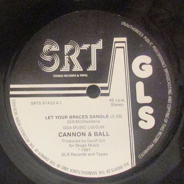 【中古】英7” Cannon & Ball Let Your Braces Dangle SRTS81433 SRT, GLS /00080