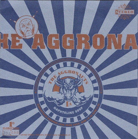 【中古】7” Aggronauts / Los Granadians De Naphtaline Soup / Dum Dum Cat RUDE002 Rudeattack Records /00080