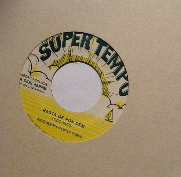 Other - 【中古】7” Rico Rodriguez + Groko & Littl Rasta De Pon Dem KS008 Kedaco Sounds /00080