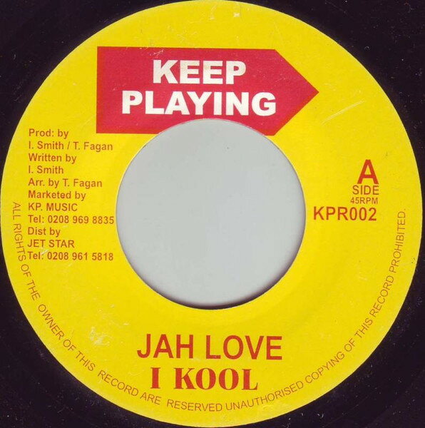 7” I Kool Jah Love KPR002 Keep Playing /00080