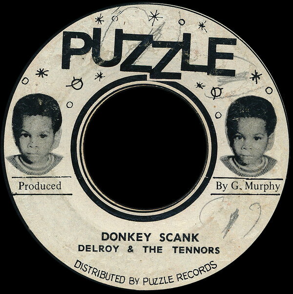 【中古】7” Delroy ”Crutches” Jones &amp; The Donkey Scank NONE Puzzle /00080