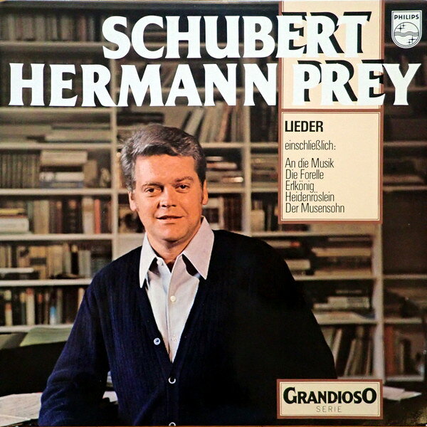 【中古】LP Hermann Prey , Karl Engel , Le Schubert - Lieder - Hermann Prey 6573010 Philips /00260