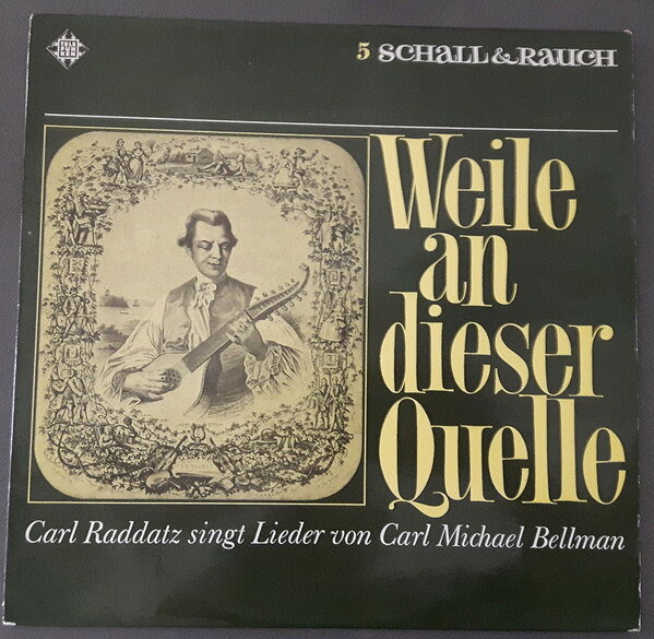 【中古】LP Carl Raddatz , Carl Michael Be Weile An Dieser Quelle - Carl Raddatz Singt Lieder 641146AS Telefunken /00260