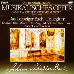 LP Johann Sebastian Bach , Leipzi Musikalisches Opfer BWV 1079 415745 Capriccio /00400